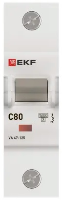 фото Автоматический выключатель  EKF mcb47125-1-80C в Челябинске