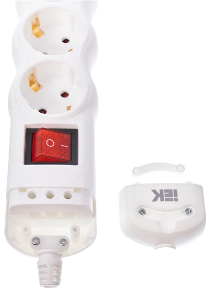 фото Колодка удлинителя  IEK WYP10-D-KP-16-05-ZKS-K01 в Уфе