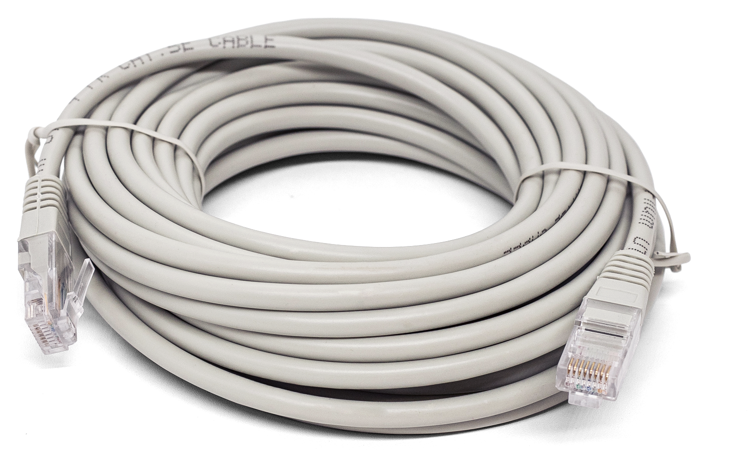 

Кабель патч-корд U/UTP 5e кат. 10м Filum FL-U5-C-10M 26AWG(7x0.16 мм), чистая медь, PVC, серый, FL-U5-C-10M