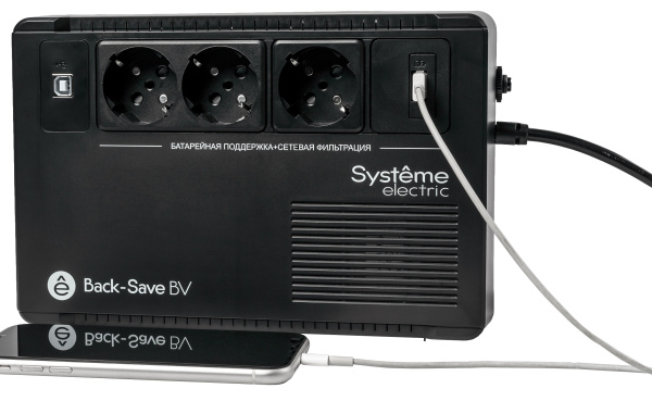 фото Источник бесперебойного питания  Systeme Electric BVSE800RS в Омске
