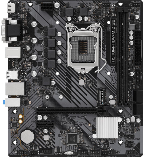 фото Материнская плата mATX ASRock H510M-HDV/M.2 SE в Уфе