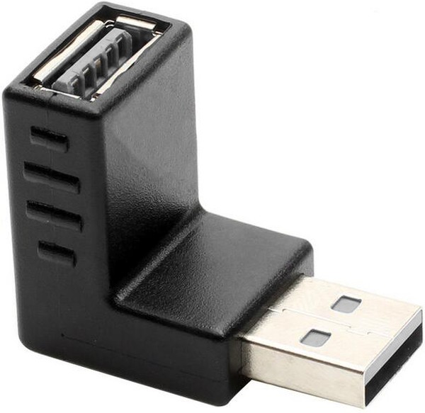 

Переходник Greenconnect GCR-53594 USB 2.0 AM / AF , угловой, вниз, GCR-53594