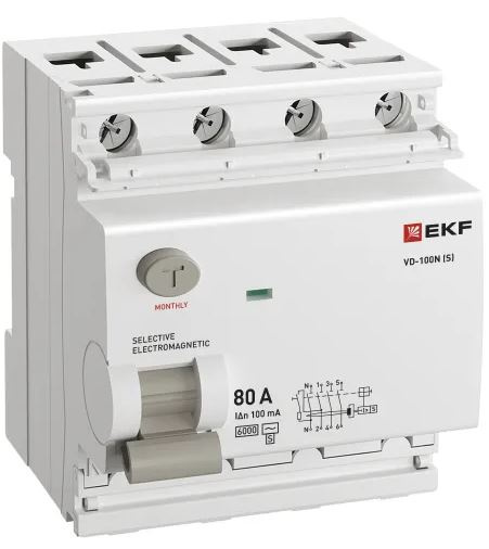 фото УЗО  EKF E1046MS80100 в Красноярске