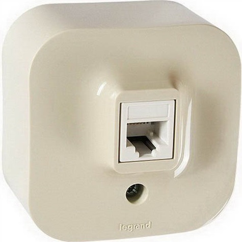 

Розетка Legrand 782244 RJ11 (бежевая), 782244