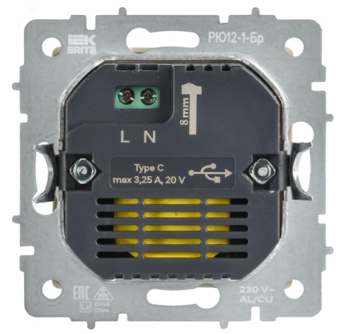 фото Розетка USB  IEK BR-U13-065-K10 в Казани