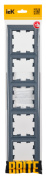 фото Рамка пятерная IEK BR-M52-K35