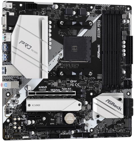 фото Материнская плата mATX ASRock B550M PRO4 (УЦЕНЕННЫЙ) в Екатеринбурге