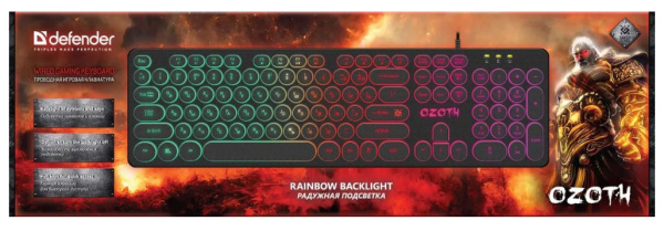 фото Клавиатура проводная Defender Ozoth GK-106 в Самаре