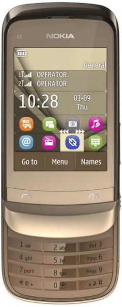 фото   Nokia C2-06 Golden Buff