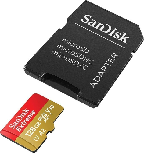 Изображение товара Карта памяти SanDisk SDSQXAA 128ГБ Micro SDXC C10 адаптер