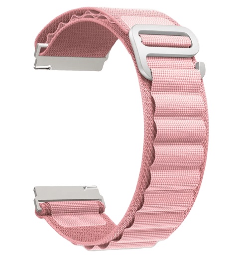 

Ремешок на руку Lyambda DSN-24-44-PK петлевой нейлоновый для Apple Watch 42/44/45/49 mm pink, DSN-24-44-PK