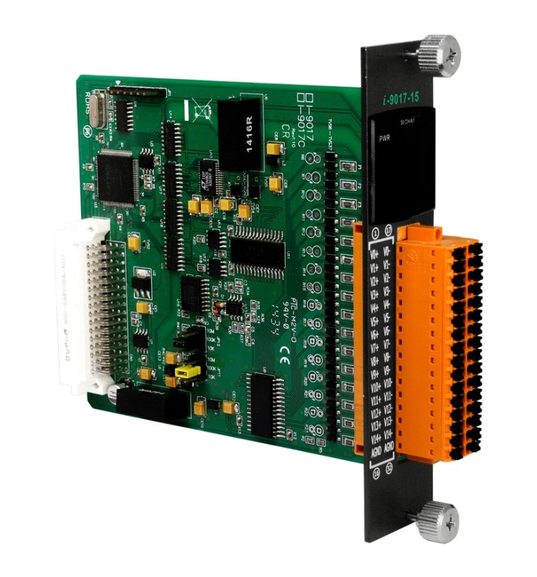 

Модуль ICP DAS I-9017-15 CR 14-bit, 100 K sampling rate, 15-channel analog input module (RoHS), I-9017-15 CR