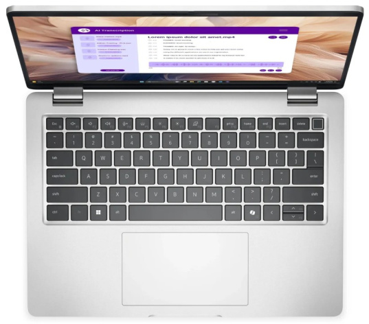 фото Ноутбук  Dell Pro 14 Plus 14 ", Core Ultra 7, 16 Гб RAM, 1 Тб SSD, Arc graphics, Серебристый