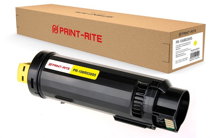 

Картридж Print-Rite PR-106R03695 106R03695 желтый (4300стр.) для Xerox Phaser 6510/WC6515, PR-106R03695