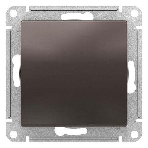 

Выключатель Schneider Electric ATN000611 AtlasDesign, 1-клавишный, сх.1, 10АХ, механизм, мокко, ATN000611