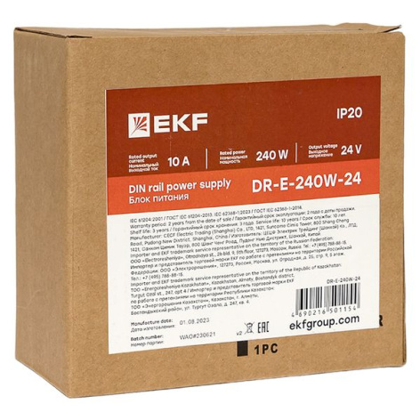 фото Блок питания  EKF DR-E-240W-24 в Челябинске