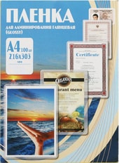 

Пленка Office Kit PLP13334 Sticky Back 303х426 (38/150 мик) 100 шт., PLP13334