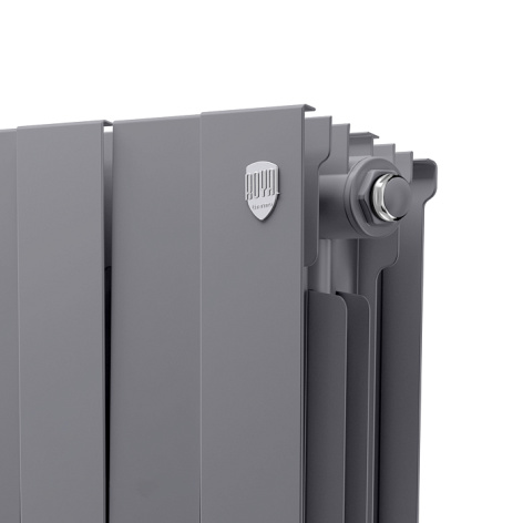 фото Радиатор отопления биметаллический Royal Thermo PianoForte 500 x8 Silver Satin в Волгограде