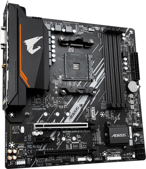 фото Материнская плата mATX GIGABYTE B550M AORUS ELITE AX
