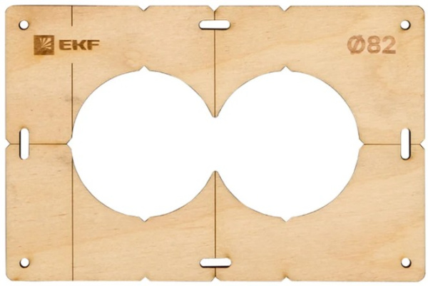 фото Комплект шаблонов для подрозетников EKF sh-d82-k в Санкт-Петербургe