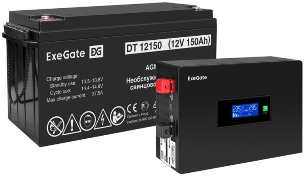 фото Комплект  Exegate IdealSine SR-1000.LCD.2SH в Уфе