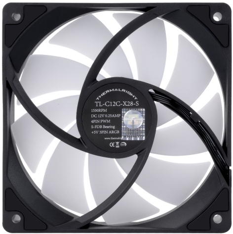 фото Вентилятор для корпуса Thermalright TL-C12C-X28-S в Красноярске