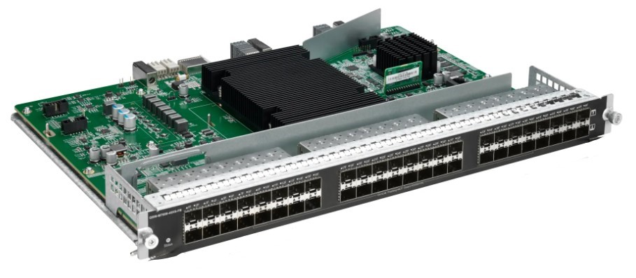 

Модуль QTECH QSW-M7600-48XS-FB линейных входов с 48 оптоволоконными портами Ethernet 10 Гбит/с (SFP+), QSW-M7600-48XS-FB