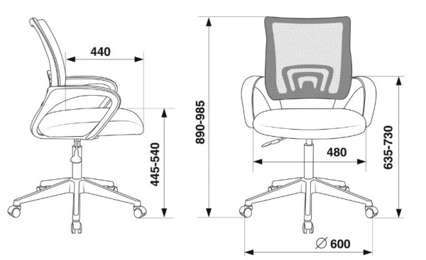фото Кресло  Бюрократ CH 696 в Красноярске