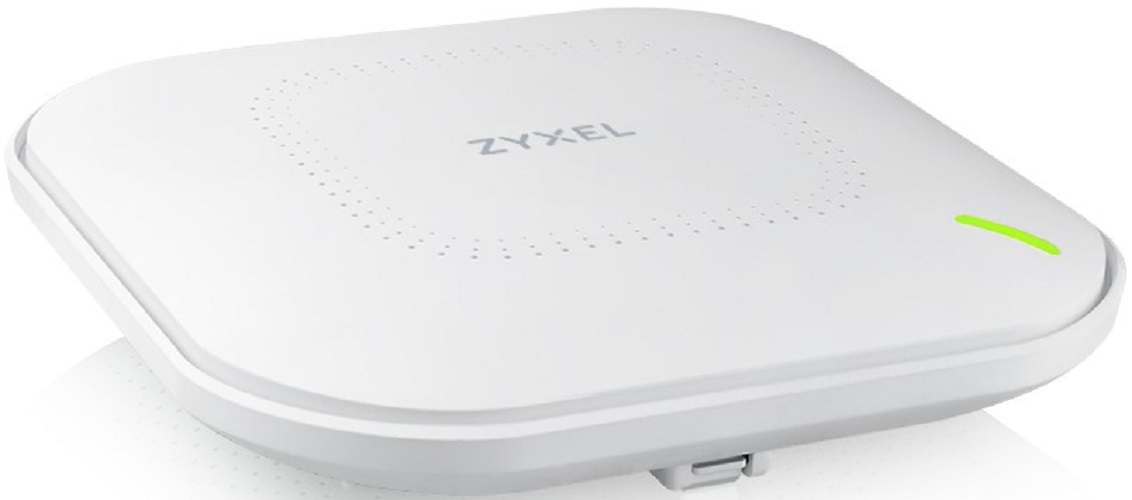 

Точка доступа ZYXEL NebulaFlex NWA110AX WiFi 6, 802.11a/b/g/n/ac/ax (2,4 и 5 ГГц), MU-MIMO, внутренние антенны 2x2, до 575+1200 Мбит/с, 1xLAN GE, PoE,, NebulaFlex NWA110AX