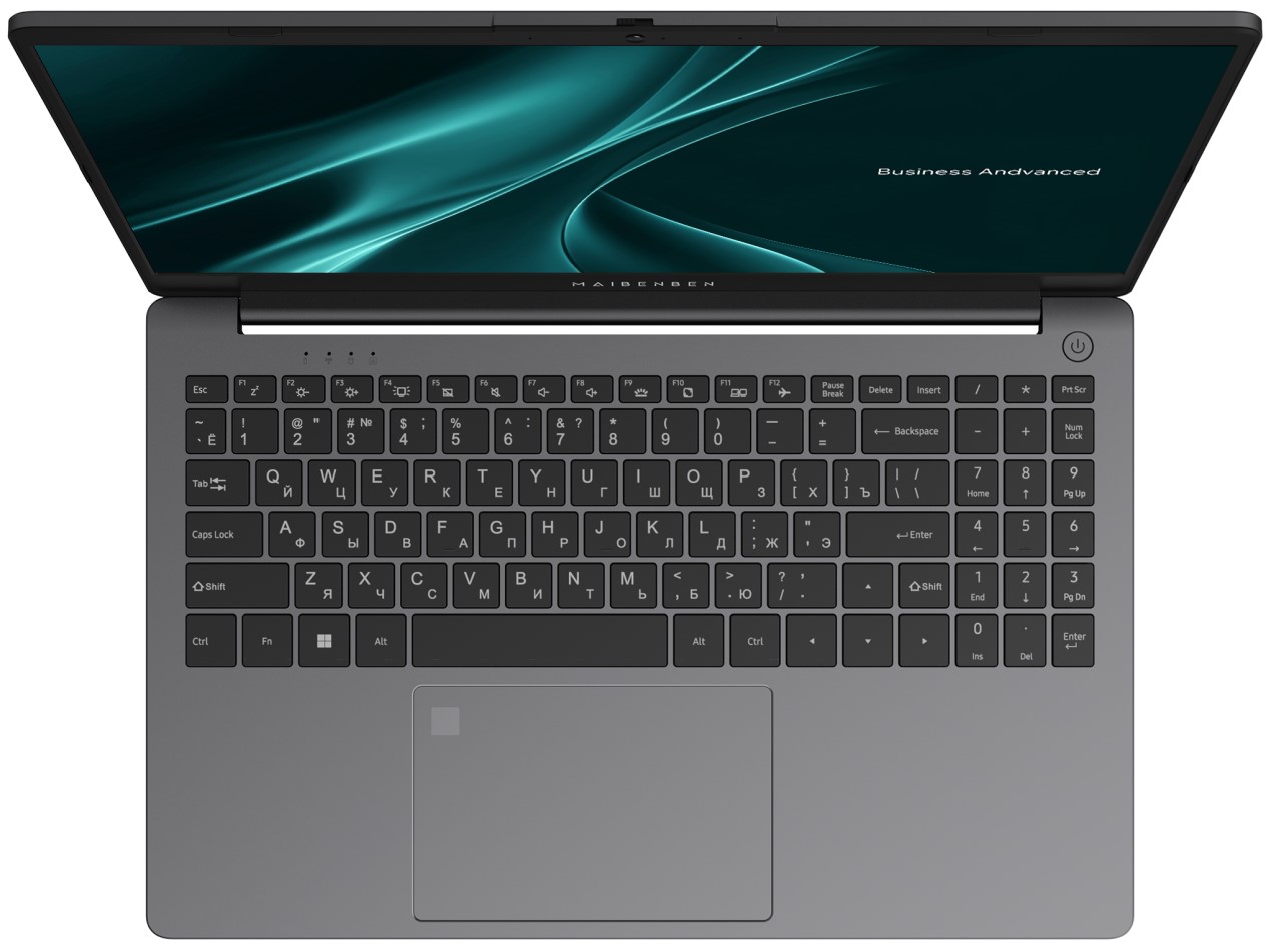 

Ноутбук Maibenben B315A i5-12450H/16GB/512GB SSD/UHD Graphics/15.6"(1920x1080 IPS)/Cam/BT/WiFi/Win11Pro/Grey, B315A