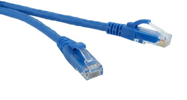 фото Кабель патч-корд U/UTP 6 кат. 0.5м Hyperline PC-LPM-UTP-RJ45-RJ45-C6-0.5M-LSZH-BL в Красноярске