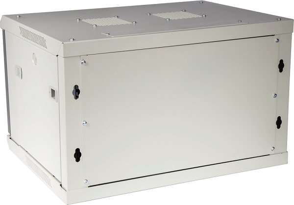 

Шкаф настенный 19", 9U TWT TWT-CBWPM-9U-6x4-GY Pro, 600x450, металлическая дверь, TWT-CBWPM-9U-6x4-GY