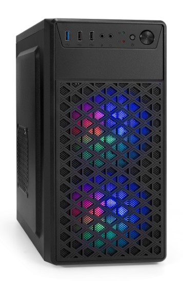 

Корпус mATX Exegate mEVO-7803-XP400 EX296980RUS black, БП XP400, 2*USB, USB 3.0, audio, mEVO-7803-XP400