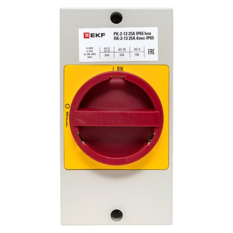 фото Переключатель кулачковый  EKF pk-2k-13-25-a65 в Красноярске