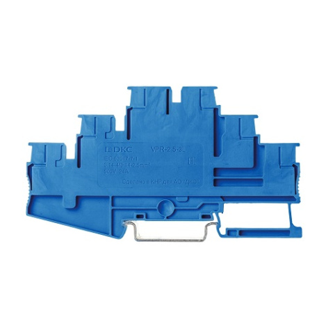 фото Клемма  DKC VPR-2.5-3L-BU в Уфе