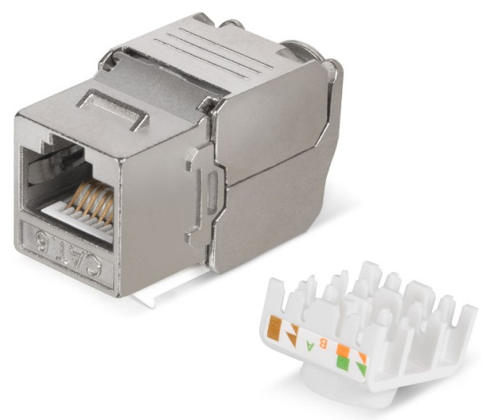 фото Вставка  Cabeus KJ-RJ45-Cat.6-SH-180-Toolless