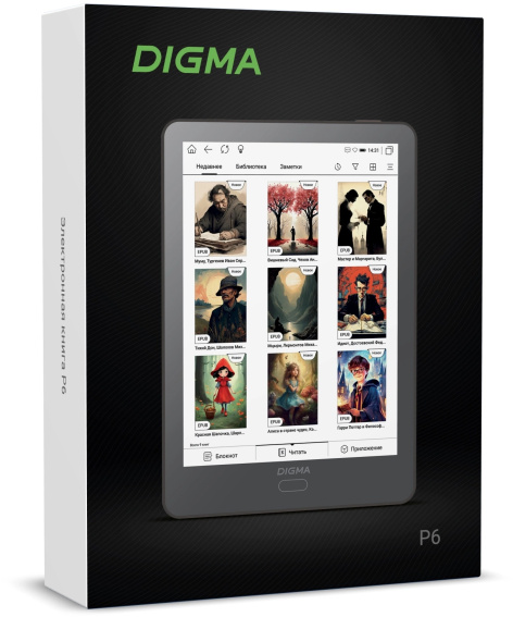 фото Электронная книга  Digma P6 в Уфе