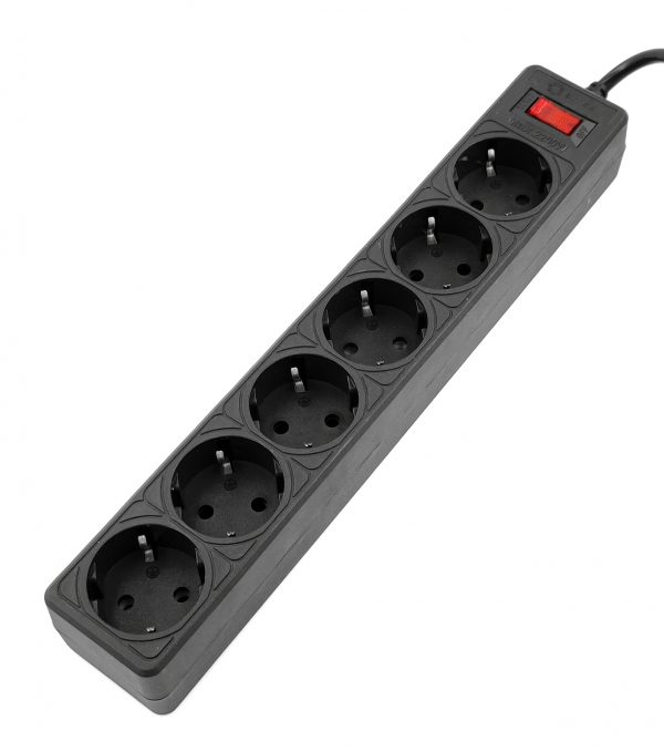 

Сетевой фильтр 5bites SP6B-530 GARDA 6S/3*0.75MM2/3M/BLACK, SP6B-530