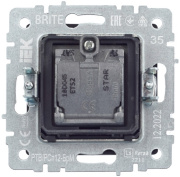 фото Розетка телевизионная IEK BR-AF20-O-K35