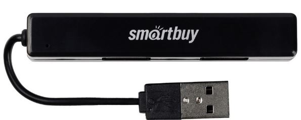 

Разветвитель SmartBuy SBHA-408-K 4 порта, чёрный (1/5), SBHA-408-K