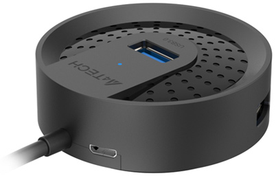 

Разветвитель A4Tech HUB-30 4*USB 3.0, черный (1874612), HUB-30