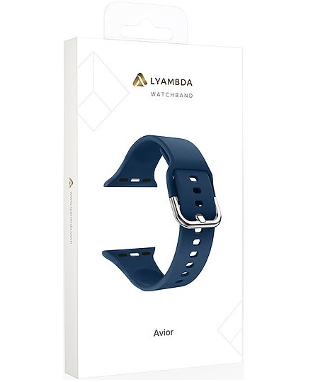

Ремешок на руку Lyambda Avior DSJ-17-40-BL силиконовый для Apple Watch 38/40 mm blue, Avior