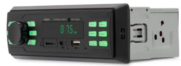 фото Автомагнитола  Digma MCP-225G в Челябинске