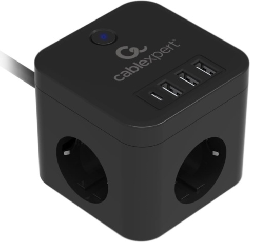 фото Сетевой фильтр  Cablexpert CUBE-3-CU3-B-1.5 в Ростове-на-Дону