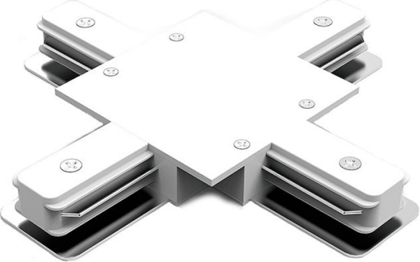 Изображение товара Коннектор Gauss TR138 для трековых шинопроводов IP20 белый