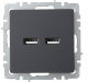 фото Розетка USB  IEK BR-U21-D31-K53 в Омске