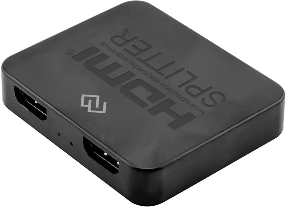 

Сплиттер Digma DHSP-V1.4X2PS аудио-видео HDMI (f)/2хHDMI (f) черный, DHSP-V1.4X2PS