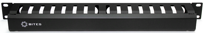 

Органайзер 5bites CM-101B кабеля, гребенка, крышка, 1U, 19", black, CM-101B