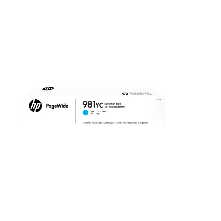 

Картридж HP L0R17YC 981YC Cyan Contract PageWide Crtg, L0R17YC