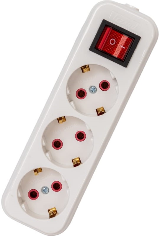 

Колодка удлинителя Lezard 720-0300-302 Lila 3-м с заземл. с выкл., 720-0300-302